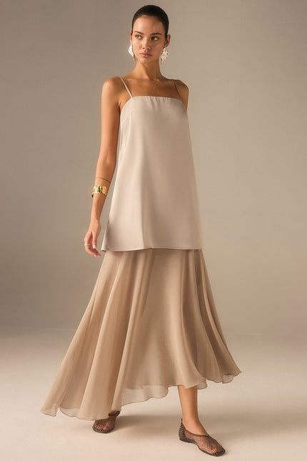 Cannes Layered Maxi Dress