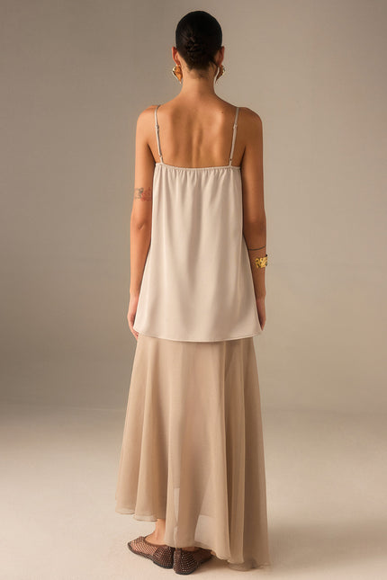 Cannes Layered Maxi Dress