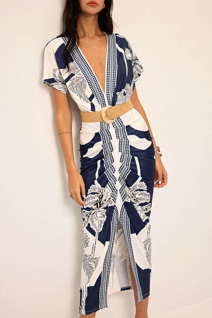 Capri Printed Midi Dress