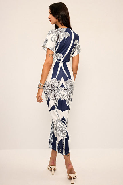 Capri Printed Midi Dress