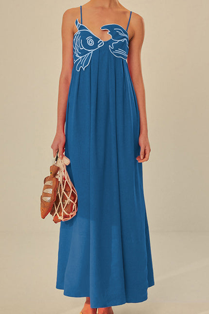 Sicilia Red Maxi Dress