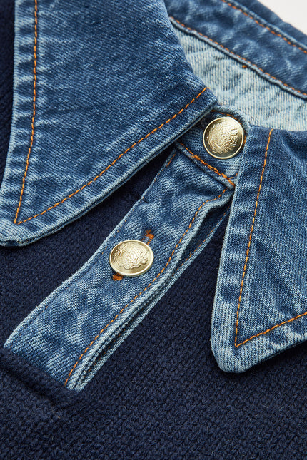 Verona Denim Collar Jumper