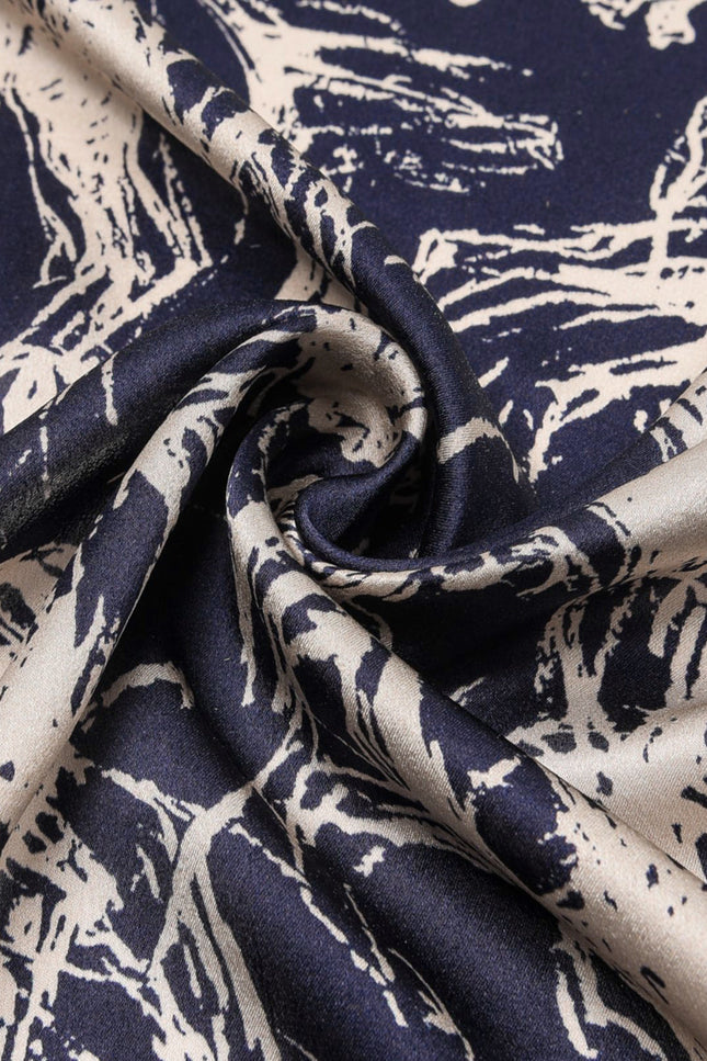 Jane Horse Sketch Print Silk Scarf