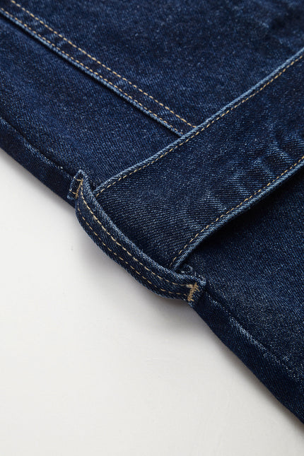 Torino Belted Denim Vest & Shorts Set