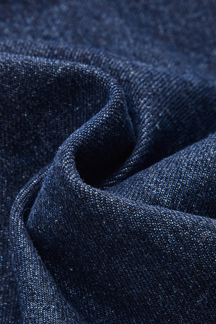 Torino Belted Denim Vest & Shorts Set