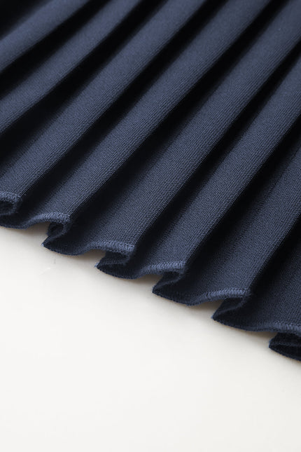 Lyon Pleated Blazer Dress