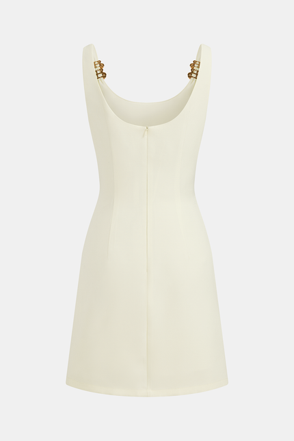 Rimini Gold Strap Mini Dress