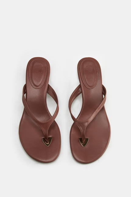Ibiza Thong Low Heel Sandals