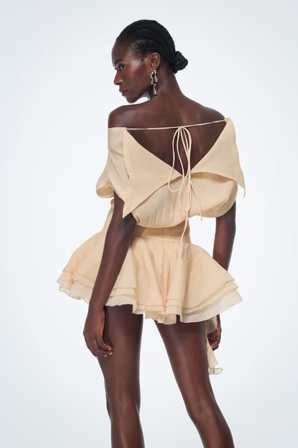 Elodie Ruffle Mini Dress