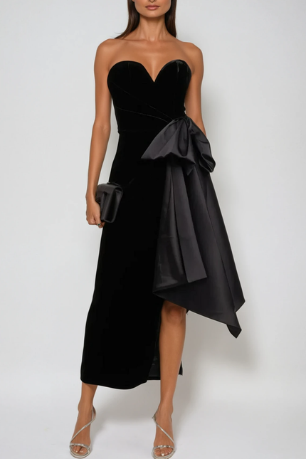 Marise Bow Maxi Dress
