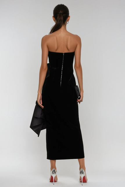 Marise Bow Maxi Dress