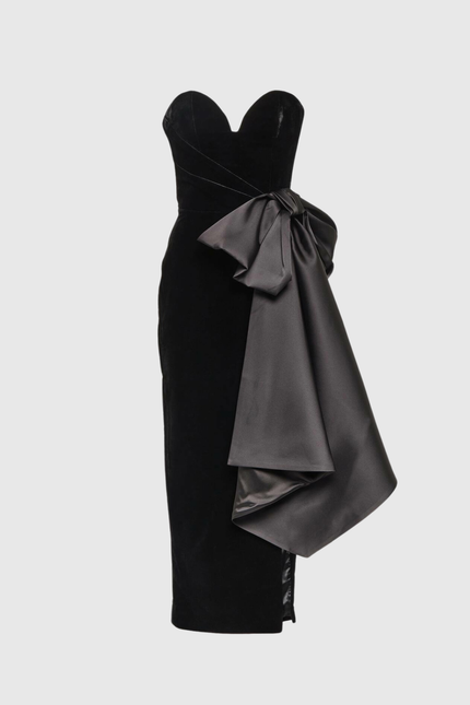 Marise Bow Maxi Dress