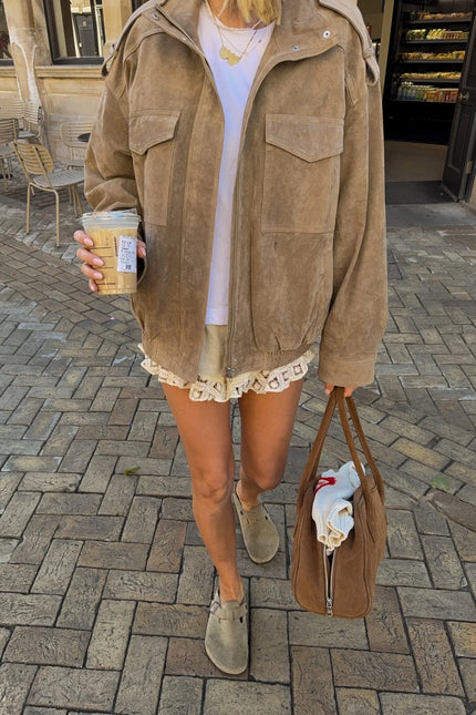 Siena Suede Jacket