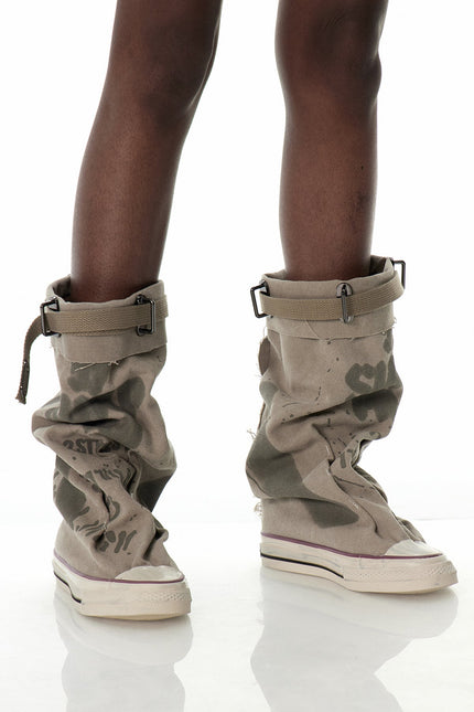 Oslo Print Denim Shoes
