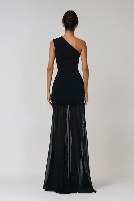 Isolde Asymmetric Maxi Dress