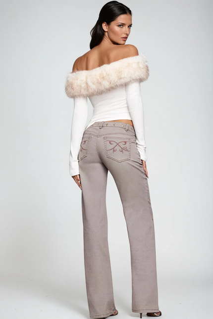 Ivy Faux Fur Top