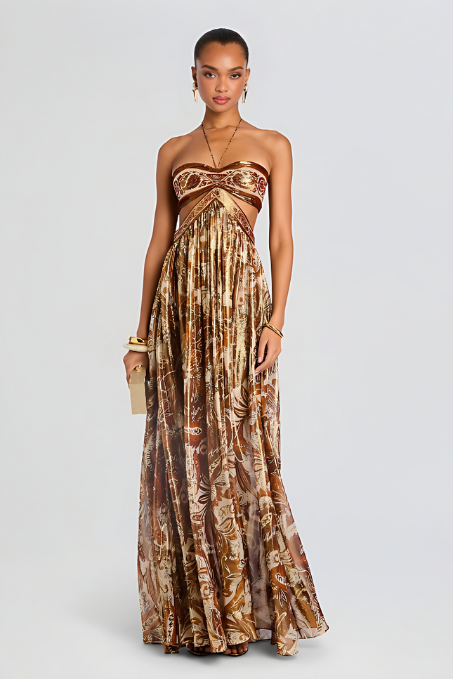 Paloma Printed Maxi Dress