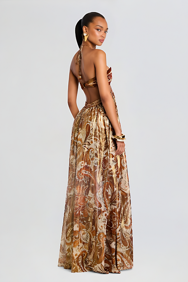 Paloma Printed Maxi Dress