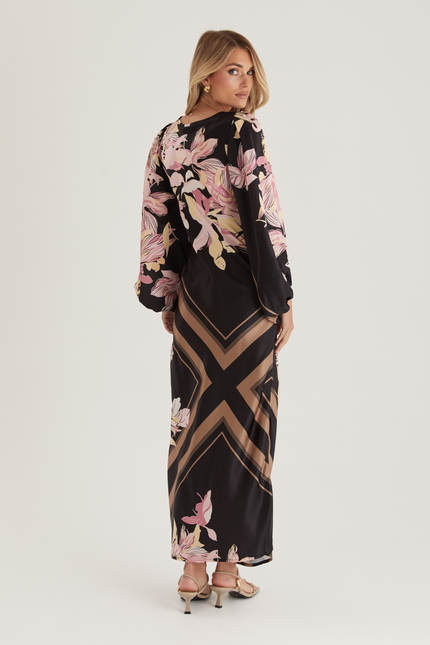 Bellagio Floral Maxi Dress