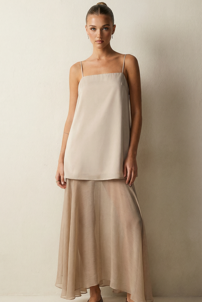 Cannes Layered Maxi Dress