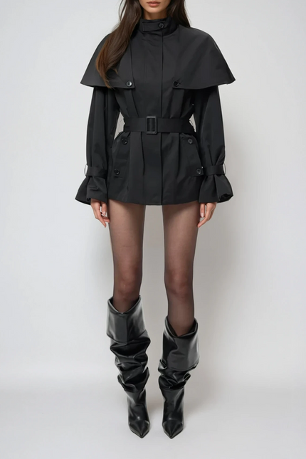 Adrienne Shawl Trench Coat