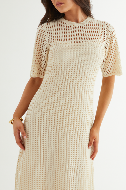 Nice Crochet Maxi Dress