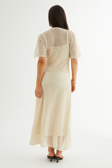 Nice Crochet Maxi Dress