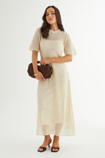 Nice Crochet Maxi Dress