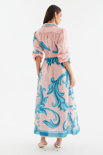 Riviera Belted Shirt Dress