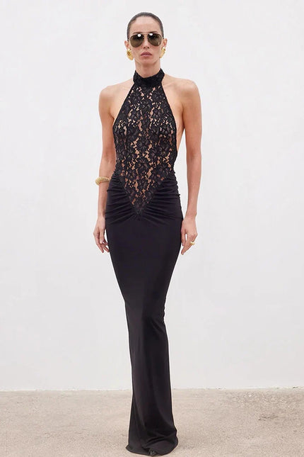 Florence Lace Maxi Dress