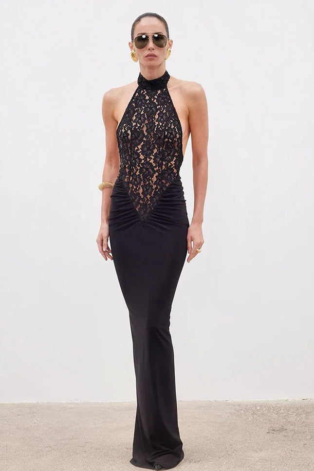 Florence Lace Maxi Dress