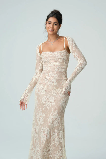 Elara Lace Dress