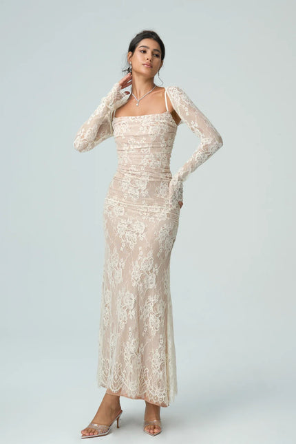 Elara Lace Dress
