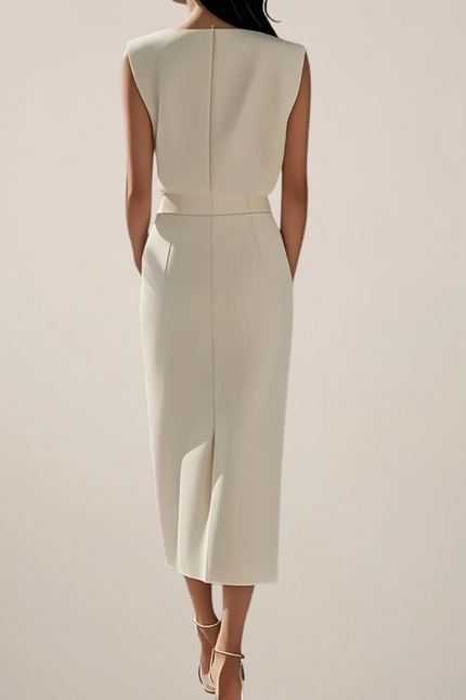 Milano Tailored Midi Dress
