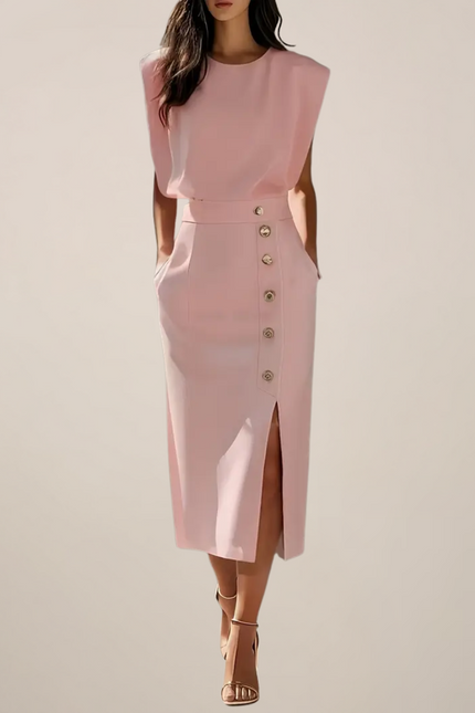 Milano Tailored Midi Dress