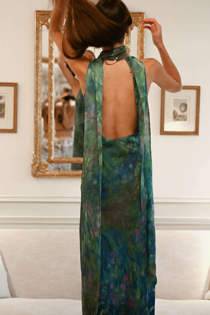 Aria Monet Inspired Maxi Dress
