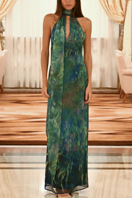 Aria Monet Inspired Maxi Dress