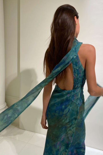 Aria Monet Inspired Maxi Dress