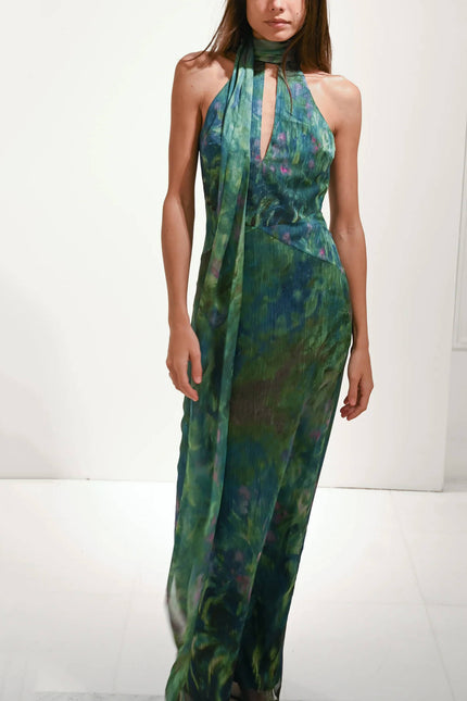 Aria Monet Inspired Maxi Dress