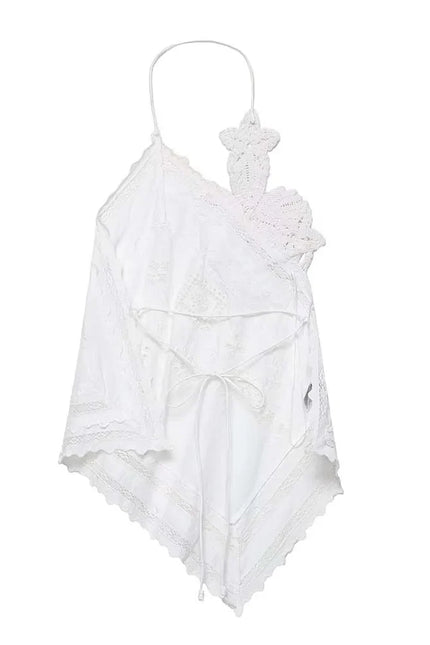 Antibes Lace Halter Top