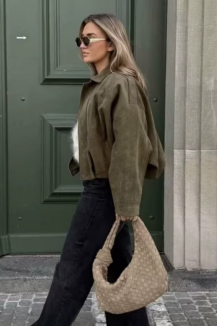 Renée Vintage Bomber Jacket