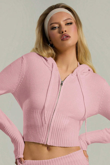 Maeve Knit Hoodie Set