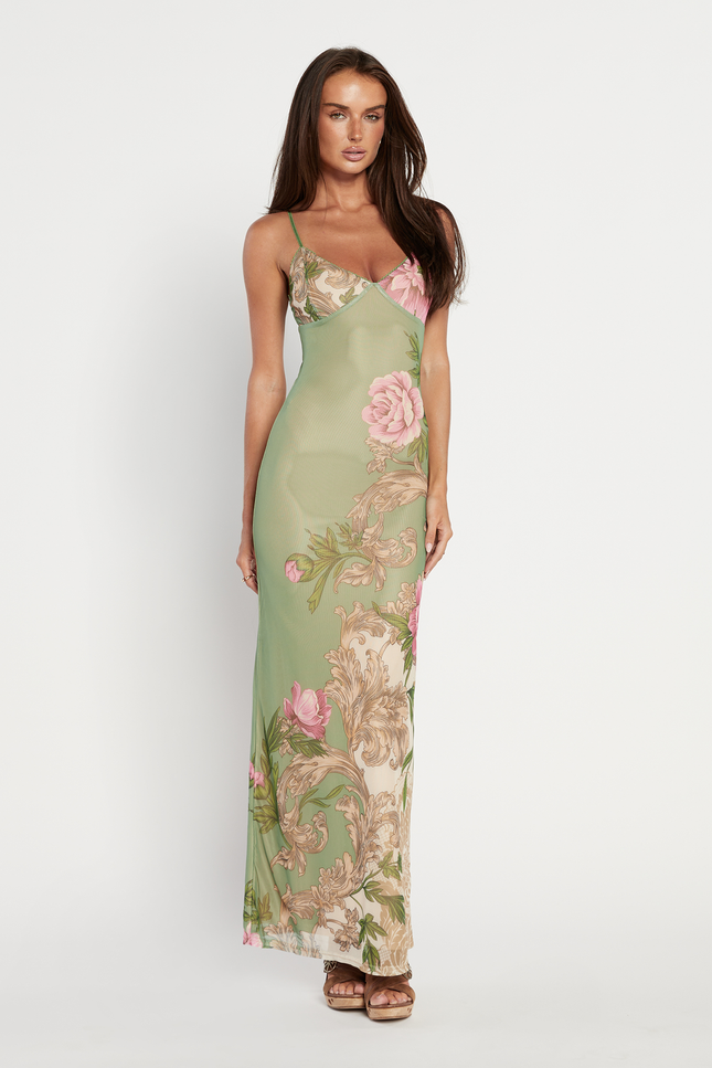 Verona Floral Maxi Dress