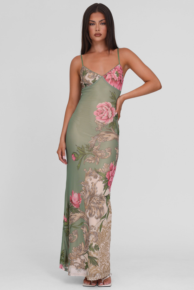 Verona Floral Maxi Dress