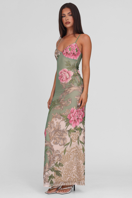 Verona Floral Maxi Dress