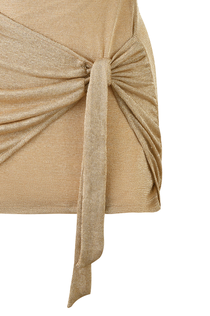 Renato Gold Mini Dress
