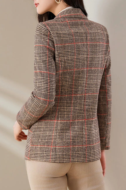 Milano Check Tailored Blazer