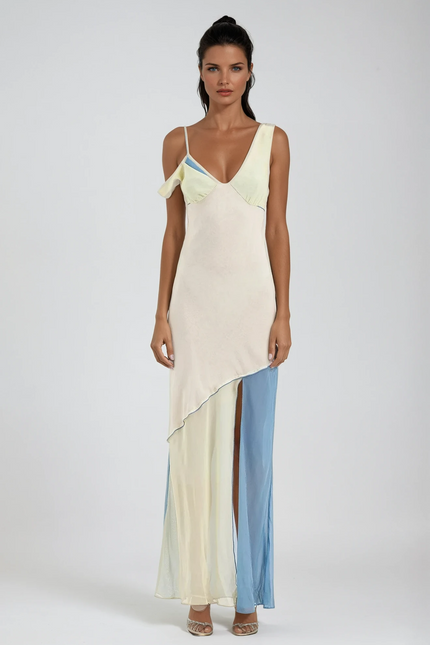 Lugano Colourblock Maxi Dress