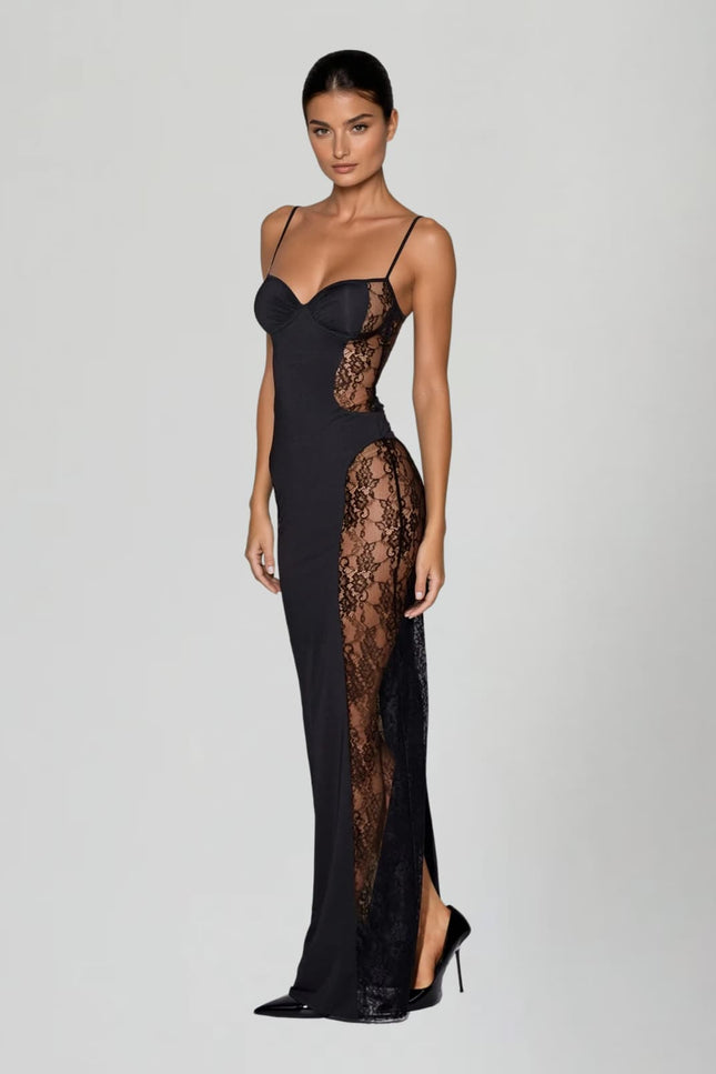 Serenella Lace Maxi Dress
