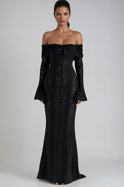Corinne Lace Off Maxi Dress
